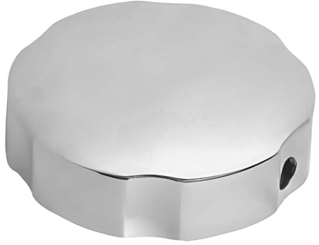 JDCMEI Drehgriff Badewanne, Badewannenüberlauf Abdeckung, Drehknopf Badewannen Abfluss, Pop-Up Badewannen-Bedienknopf Verchromter Badewannenstöpsel Knopf Abfluss Zubehör für Badewanne und Waschbecken