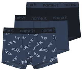 Name IT Jungen Nkmboxer 3p Titan Skater Noos Nkmboxer 3P Titan Skater Noos (1er Pack)