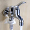 SXHYSL Grifo de Lavadora de Bronce, 4 Puntos, Simple, frío, Doble Cabezal, Doble Uso, Paso 2, Salida, Tres Enlaces, multifunción, fregona, Grifo de Piscina, 4 Puntos, Hebilla, PIS