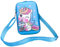 Ipetboom Cartoon-geldbörse Kindertaschen Umhängetasche Kinderhandtaschen Süße Cartoon-Tasche Handtasche Cartoon -münzgrundstück Geldbörse Sky-Blue PVC