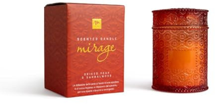 Decor Space Duftkerze mit Schatulle und Geschenkbox, Dekoration für Räume (groß, Pomegranate Rose)