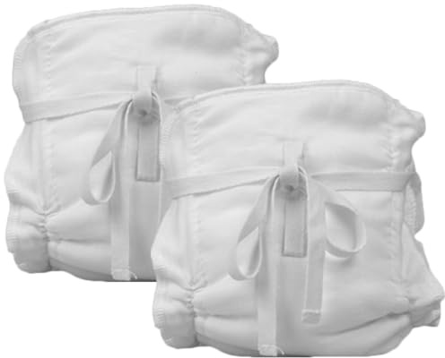 Hemobllo 2pcs Diaper Pants Cotton Reusable Washable Breathable Training Diapers for Newborns Potty Training Essentials