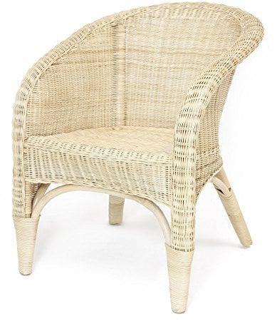 FRANK FLECHTWAREN Rattansessel Comfort, Korbwarensessel, Rattanstuhl