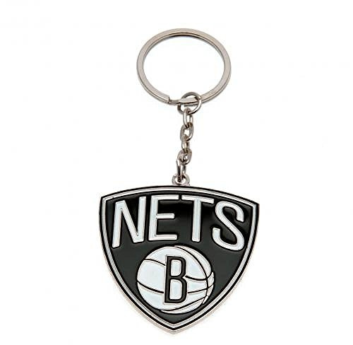 Gift Ideas - Official Brooklyn Nets Keyring - A Great Present For Basketball Fans