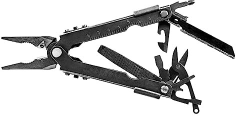 Gerber Multi-Tool ohne Messer mit Nylon-Scheide, Einhandöffnung und 14 Funktionen, MP600 Bladeless, Schwarz, 30-000952