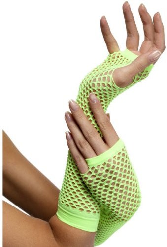 Netzhandschuhe, Grün
