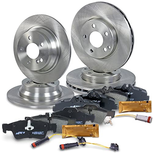 BESTPRICE ATP Bremsenset Vorderachse inkl. Bremsscheiben Belüftet Ø 295 mm +