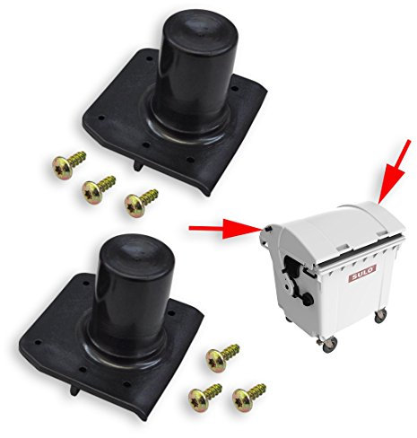 SULO Accessoires de rechange pour poubelles vario, serrures, roues, etc. (tourillon d'ouverture du couvercle (22376))