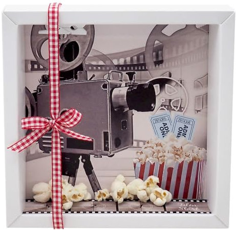 ZauberDeko Geldgeschenk Verpackung Geldverpackung Kino Popcorn Kinogutschein Cinema Film
