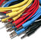 Eurorack Patch Cables - 5 PVC 3.5mm Mono Mini Jack Cables for use with Modular Synths (64 Options) White 90cm