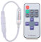 OTOTEC Telecomando Senza Fili RF per dimmer a Singolo Colore LED DC 12V 12A Mini dimmer in Linea