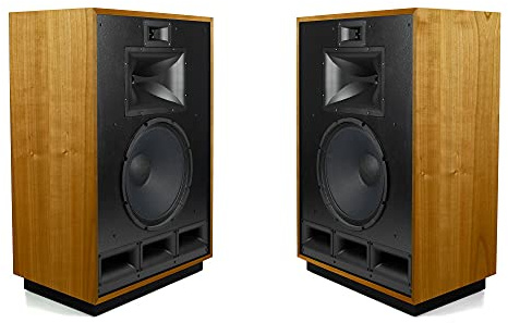Klipsch Cornwall IV Floorstanding Speakers in Natural Cherry