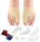 MengH-SHOP Hallux Valgus Zehenspreizer Bunion Corrector Silikon Zehen Separator Set für Hammerzehen Hallux valgus Schmerzen 9 stück