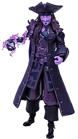 McFarlane Disney Mirrorverse – Jack Sparrow Fraktured – Figur Gold Etikett 18 cm