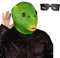 HUYIWEI 1PCS Tier Latex,Fisch Maske,Tierkopfmaske,Halloween Kostümmaske,Lustige Kopfbedeckung Adult Animal Cosplay Prop für Halloween/Karneval/Kostümpartys Umweltfreundlich und atmungsaktiv