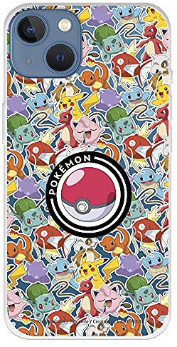 Official Disney Poké Ball Sticker Pattern iPhone 13 Case - Pokemon Choose Your Like Design for Your iPhone 13