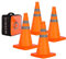 Faltkegel Warnkegel/Verkehrskegel/Verkehrskegelschild/Faltbar Warnkegel Sicherheitspilone Sicherheitskegel Mehrzweck-Popup-Reflektierender Sicherheitskegel