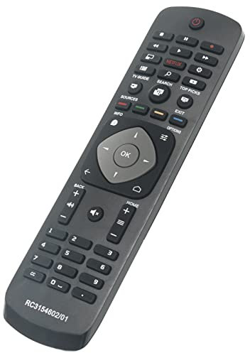 Mando a distancia de repuesto para Philips 4K UHD Slim LED Android TV 55PUT6800S/98 65PUT6800/98 65PUT6800S/98 50PUT6800 50PUT6820 55PUT6800 55PUT6820 65PUT6800 65PUT6800 5PUT68 20 50PUT6800/79