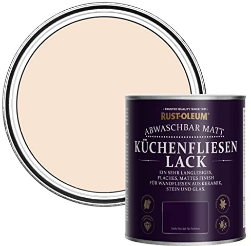 Rust-Oleum Pink water resistant Kitchen Tile Paint in Matt Finish - Melrose 750ml