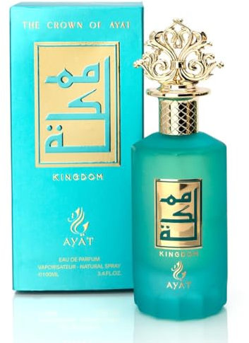 The Crown Of Ayat 100 ml - Parfüm Made in Dubai EDP Arabic für Männer und Frauen - Orientalisches Oud mit Noten von Vanille, Zitrone, Leder, Amber, Orange und Moschus (Königreich)