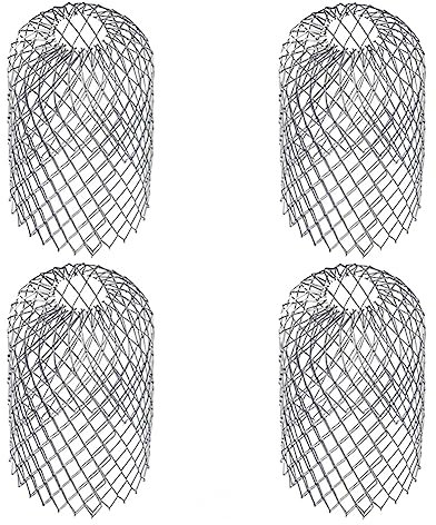 Filtres De Gouttière En AluminiumCrapaudine De Gouttière En Aluminium 8×15cm Antirouille Protection Gouttiere Feuilles Pour Maison Avant-toit Fossé Égout (4 pièces)
