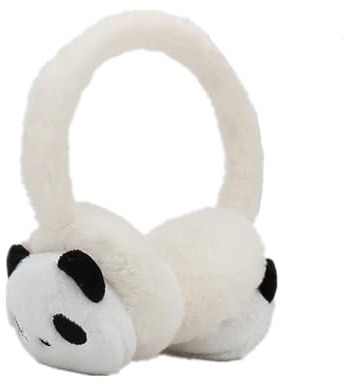 SJTJSPX Cache-oreilles pour enfants - Chauffe-oreilles d'hiver chauds - Motif panda - Réglable - Épais - Pour fille et garçon - Accessoire d'hiver pour le ski, le cyclisme, la course, la randonnée