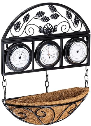Wetterstation mit Blumenschale 57311