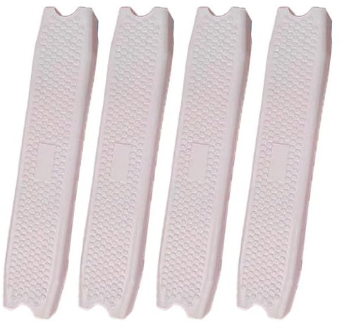 AIBOTY Universelle 18-Zoll-Schwimmbadleiterstufen geformte Kunststoff-Sprossen-Trittpedal-Zubehör-Leiterstufe, Sicherheits-Hochleistungs-Ersatzstufen für Poolleiter,4pcs