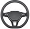 Lenkradbezug Auto für VW UP! 5-Türer AA I 2012-2024,Mikrofaser Leder Lenkradhülle 37-38cm/15'' Lenkradhülle für Sommer & Winter Anti Rutsch Lenkradabdeckung Lenkradschoner
