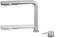 XJTNLB Grifo Cocina 3 Vias Osmosis Extraible Cepillado Grifo de Cocina Fregadero Bajo Ventana Giratorio A 360° Grifo Camper