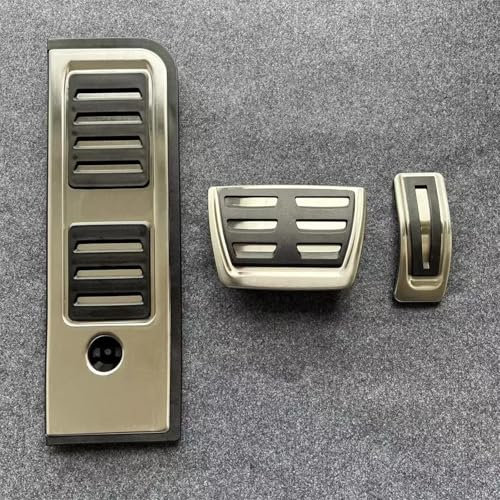 NMBZVE Bremssensor Bremspedal Für Kraftstoffautos Aus Gummi Und Edelstahl Für Audi A6 C8 2019 2020 2021 2022 2023 Gaspedalabdeckungspolster