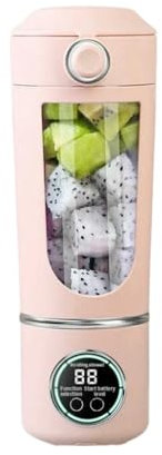 SECWL Spremiagrumi portatile per frullati frullati 700 ml colori multipli 12 coltelli di miscelazione rapida 2 in 1 frullatore centrifuga per succo di bottiglia