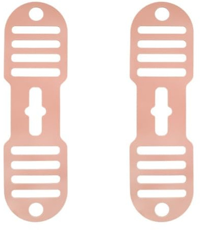 Silicone Lid Lock Strap for Crockpot Slow Cooker (6/7/8 Quart) - Universal Crockpot Lid Holder & Rubber Strap Alternative | Heat-Resistant, No-Spill Design Transport Accessories-Black 1PCS-Pink 2PCS
