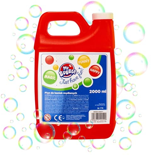 sarcia.eu Seifenblasenflüssigkeit, Seifenblasen, GROßE KAPAZITÄT Behälter My Bubble 2L (2L)