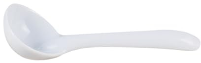 HIC Kitchen Gravy Ladle, Fine Porcelain, 1-Ounce