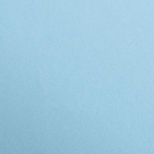 Clairefontaine - Ref 97871C - Maya Coloured Smooth Drawing Paper (Pack of 50 Sheets) - 120gsm Paper - A1 (84 x 59.4cm) - Sky Blue Colour - Deep Dyed, Acid Free, pH Neutral