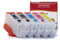 Octopus Fill In Patronen kompatibel für Canon PGI-550, CLI-551 mit Autoreset-Chip für Pixma MX 925, MX 720, MX 725, MX 920, IX 6850, IX 6800, MG 5400, MG 5450, MG 5500, IP 7200, IP 7250, MG 6400, MG 6450, MG 5550