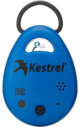 Kestrel Drop D2 sans Fil Température et humidité Enregistreur de données Taille Unique Bleu