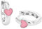 Prinzessin Lillifee Kinder-Creolen Herzen 925 Silber rhodiniert Emaille - 541985