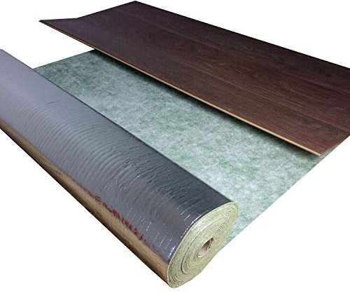 10 m² | Trittschalldämmung uficell TOPSONIC AKUSTIC ALU - 2 mm stark - Trittschallverbesserung 22 dB - Geschallverbesserung bis zu 30 % möglich - TOP geeignet bei Fußbodenheitzung - Sie kaufen (10 m²)