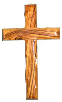 HolyRoses Olive Wood Christian Wall Cross Handcrafted in Bethlehem (12)