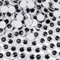 TOAOB 70 Stück Selbstklebend Wackelaugen Runde Schwarz Weiß 20mm Kunststoff Augen für Scrapbooking Kunsthandwerk Puppe Zubehör