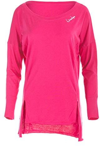WINSHAPE Damen Ultra Leichtes Modal-longsleeve Mcs003 Longsleeve, Deep-pink, L EU