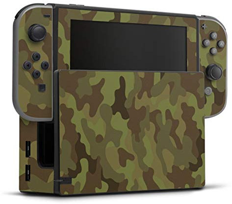DeinDesign Autocollant Compatible avec Nintendo Switch Sticker Film Autocollant Camouflage Motif de Camouflage