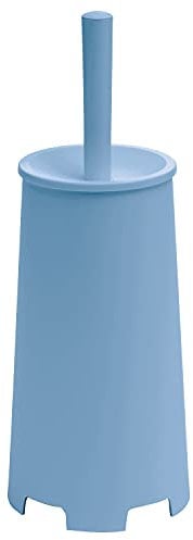 Gedy G-Oscar Aufsatz-WC, Farbe Hellblau, 35 x 13 x 13 cm, Gewicht 0,396 kg, WC-Bürste mit Borsten aus thermoplastischen Harzen, 2 Jahre Garantie, R&D-Design, einzigartig