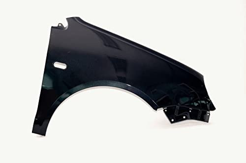Gal Industrial Kotflügel kompatibel für Polo 9N IV 4 VW LC9Z Rechts Schwarz Vorderseite lackiert
