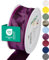 Halbach Seidenbänder Premium Geschenkband mit Drahtkante | Breite 40mm Länge 25m | Öko-Tex 100 zertifiziertes Schleifenband | Taftband Made in Germany, Farbe: dunkellila