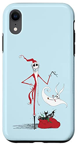 iPhone XR Disney Nightmare Before Christmas Holiday Jack & Zero Case