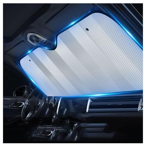 MMHGFIR Coche Lunas Delanteras Parasoles para Kia Sportage NQ5 2022-2024, Evita Arañazos Parasol Plegable Protección UV Paraguas,Accesorio Plegable Portáti,Coupe