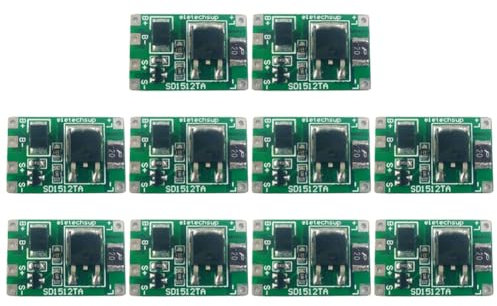 Qhpnunhq 10PCS SD1512TA Solarregler, der Straßenlaternenschalter-Leiterplatte Auflädt, Lithium-Batterie-Ladeplatine, 1A, Langlebig